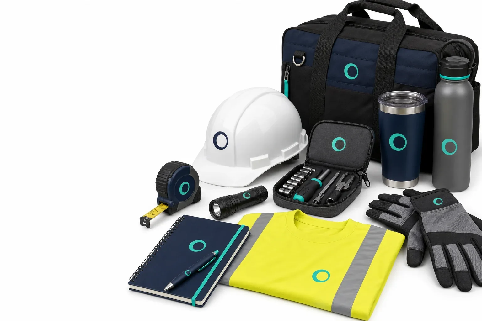 Social share image for an article about construction promotional products