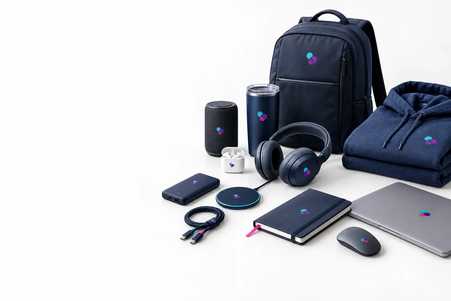 Social share image for an article about promotional products for technology companies