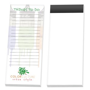 Sticky Note 3" x 8" Pad with Magnet, 25 sheet