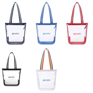 Game Day Clear Zip Tote