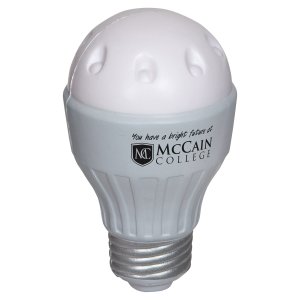 LED Light Bulb Stress Ball