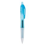 Clear Blue with Black Ink