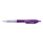Clear Purple with Black Ink