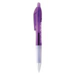 Clear Purple with Black Ink