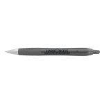 Solid Charcoal With Black Ink