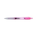Clear Pink with Black ink