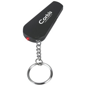 Red Light Safety Whistle Key Ring