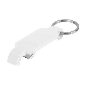 Flat Metal Keychain Bottle Opener