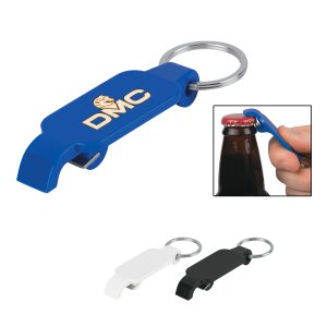 Flat Metal Keychain Bottle Opener