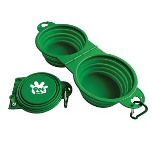 Collapsible Food & Water Pet Bowls