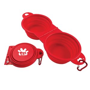 Collapsible Food & Water Pet Bowls