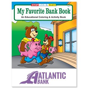 My Favorite Bank Coloring Book