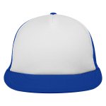White With Royal Blue