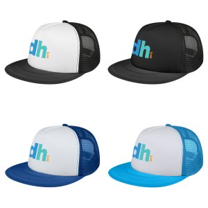 Foam Crown Snapback Mesh Cap
