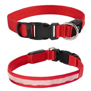 Pet Parade Light Up LED Collar, Medium
