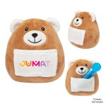6" Plush Bear with Pouch