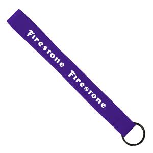 Fabric Wristlet Keychain
