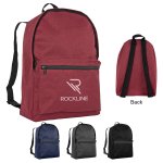 Heathered 600D Polyester Backpack