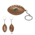 Mini Football Stress Ball Keychain