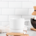 Morning Stack Ceramic Mug 11 oz
