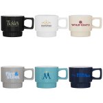 Morning Stack Ceramic Mug 11 oz