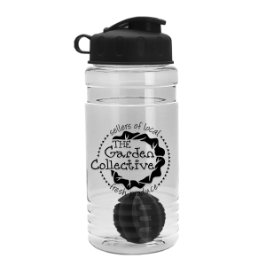 Rhythm Tritan Shaker Bottle with Flip-Top Lid and Mixing Ball - 20 oz.