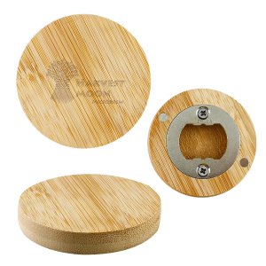 Bamboo Magnetic Bottle Opener