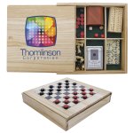 Wooden Desktop Game Collection
