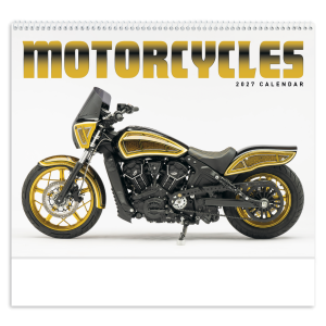 Motorcycles - Spiral Calendar