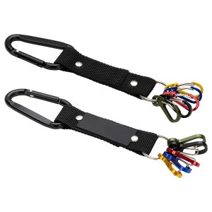 Color Coded Carabiner Key Clip Strap