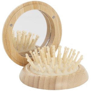 Bamboo Beauty Buddy Mirror & Brush