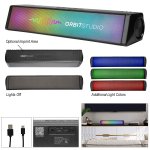 GlowGroove Wireless Soundbar
