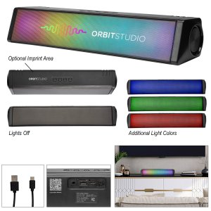 GlowGroove Wireless Soundbar