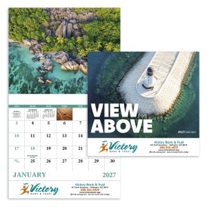 View from Above - Stapled Calendar
