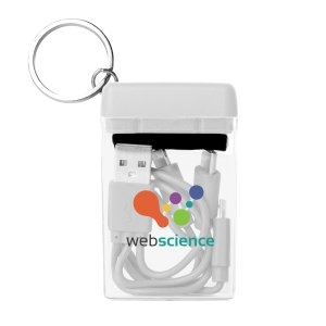 Multi-Connector Charging Cable with Screen Cleaner