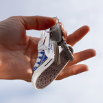 Retro Shoe Keychain