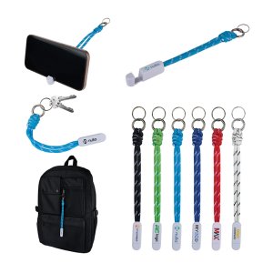 Paracord Key Tag with Phone Stand