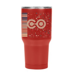 Full Color 30 Oz Stainless Steel Travel Mug