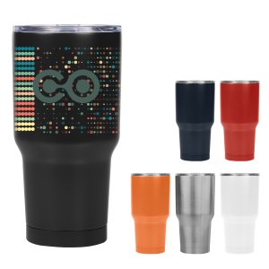 Full Color 30 Oz Stainless Steel Travel Mug