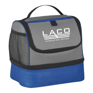 18-Can Dual Compartment Lunch Bag