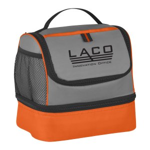 18-Can Dual Compartment Lunch Bag