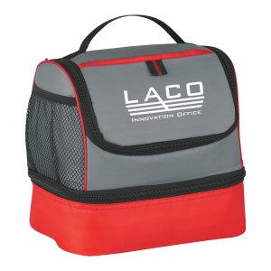 18-Can Dual Compartment Lunch Bag