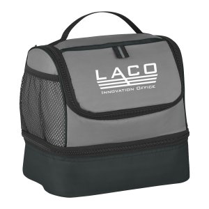 18-Can Dual Compartment Lunch Bag