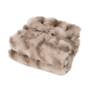 Aspen Recycled Faux Fur Blanket
