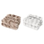 Aspen Recycled Faux Fur Blanket
