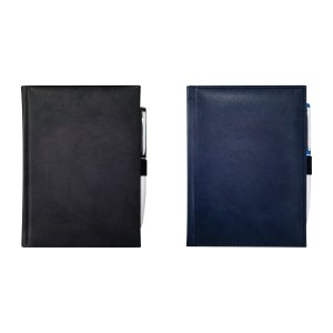 Blue & Silver Bookmark Journal 5x7