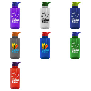 Trail Trekker Tritan Bottle with Drink-Thru Lid - 36 oz.