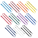 3/4" Smooth Nylon Pet Leash with Bright Metal Snap Hook