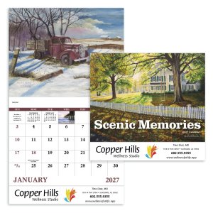 Scenic Memories - Stapled Calendar