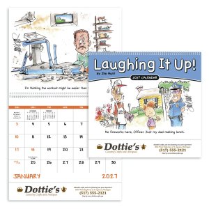 Laughing It Up! - Spiral Calendar